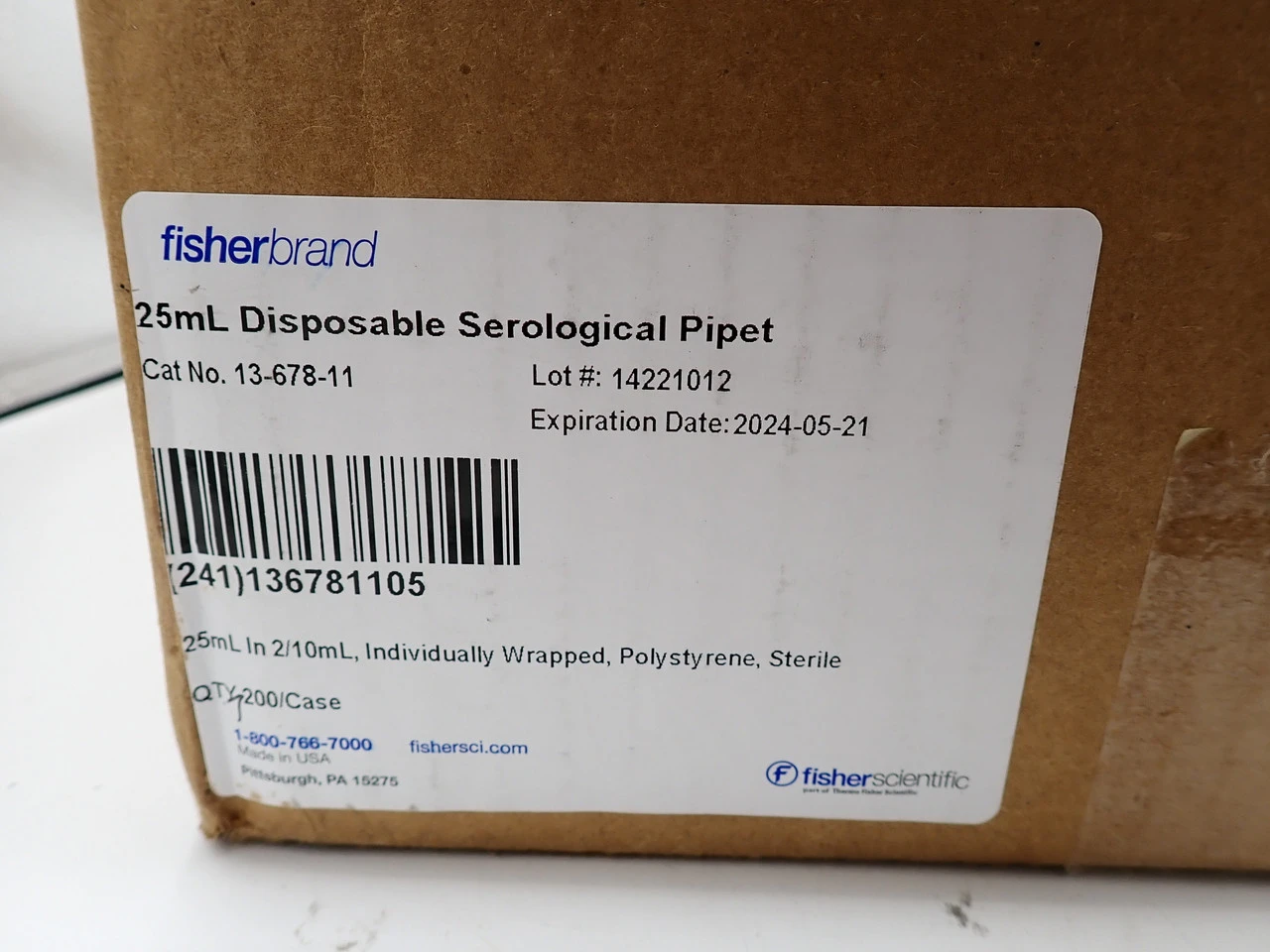 NEW FISHERBRAND 13-678-11