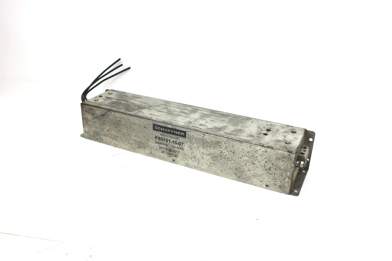 Schaffner FS5101-10-07 RFI Line Filter, 480V AC