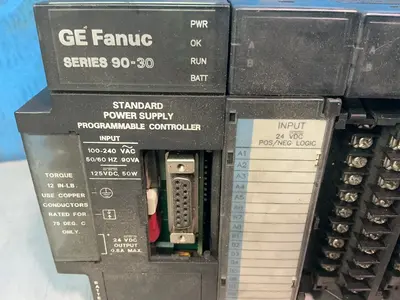 Used GE FANUC 9030 Programmable Logic Controllers Ohio US | HGR 24 #1455362