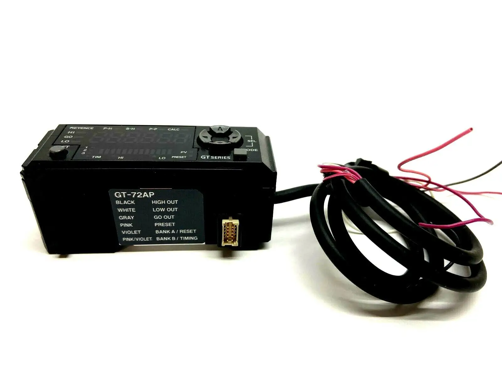 USED KEYENCE FIBER SENSOR AMPLIFIER