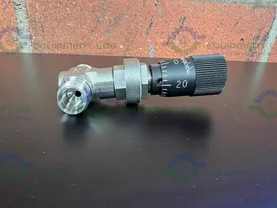 USED SWAGELOK SS-6L-MH STAINLESS STEEL HIGH FLOW METERING VALVE 3/8" TUBE FITTING