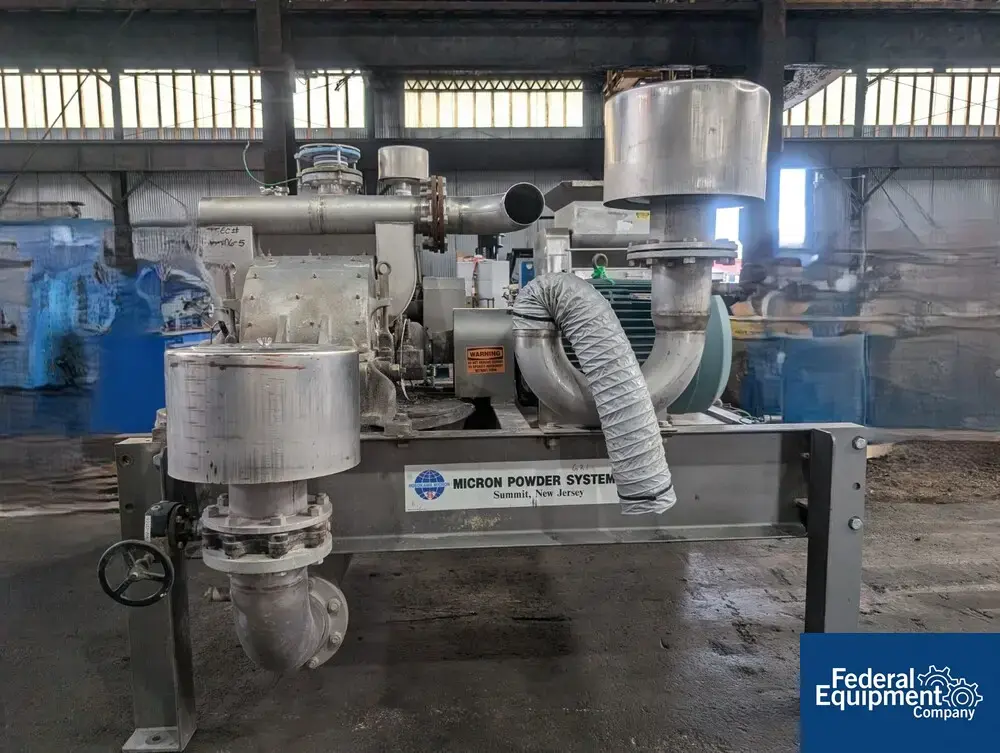 USED Hosokawa Hosokawa Micron Powder Systems Mikro Pulverizer, model 4TH