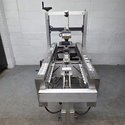 Bel 5150 Box Top and Bottom Tapping Machineand case former # 6989