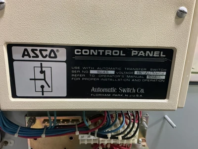ASCO 962340099XC Transfer Switches | Equipment Recovery Corp. (13)