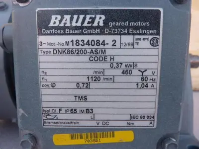 USED BAUER DNK86/200-AS/M