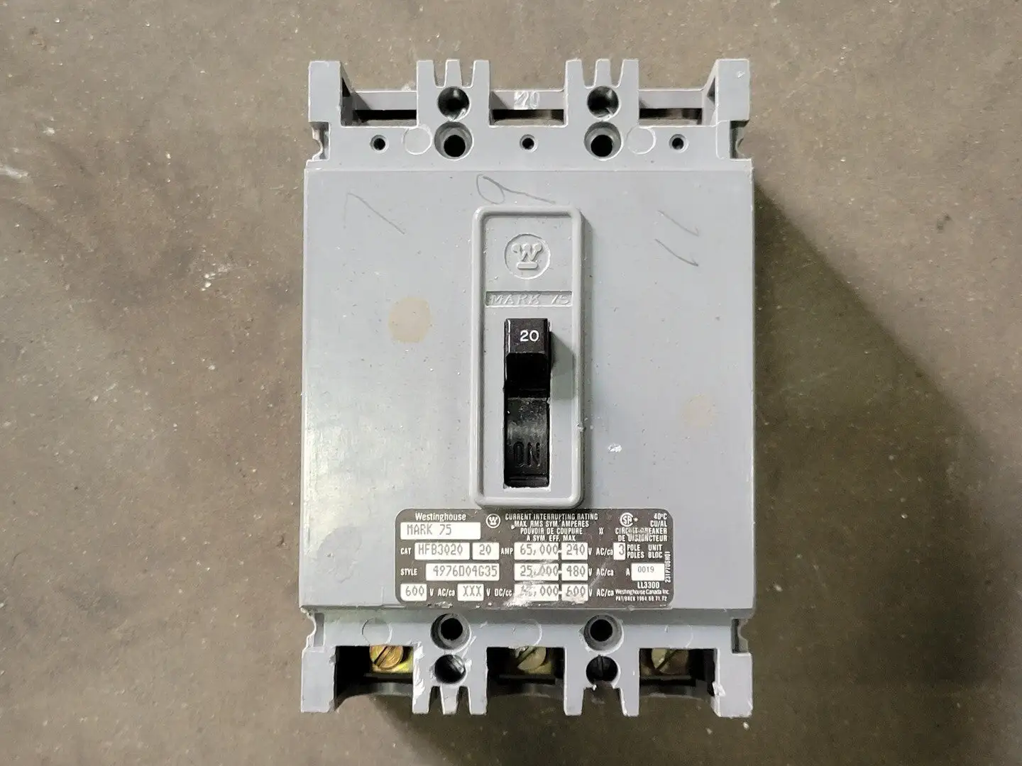 USED WESTINGHOUSE HFB3020