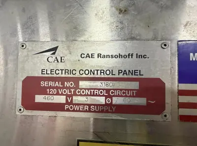 USED 1997 CAE RANSOHOFF SURECLEAN 24 WIDE BELT