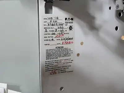 2hp, 600V, 7A, FVNR Starter, Size 1