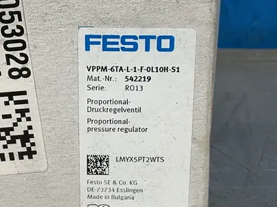 Used FESTO VPPM6TAL1F0L10HS1 Solenoid Regulators Ohio US | HGR 24 #1325983
