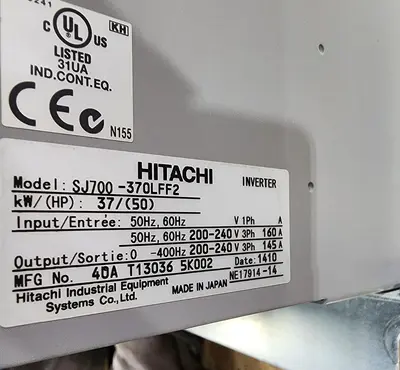 USED HITACHI SJ700-370LFF2