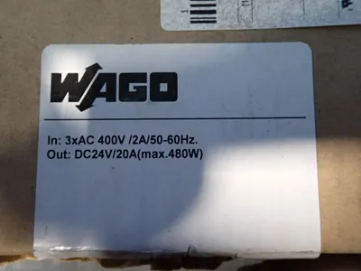 Used WAGO 787742 DIN Rail Power Supplies Ohio US | HGR 24 #797223