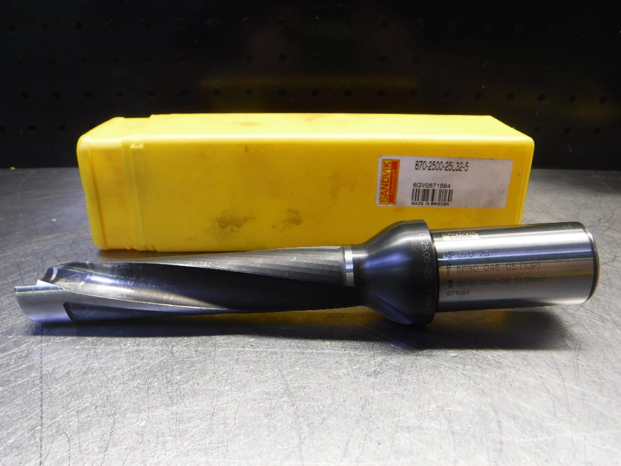 Sandvik 25-25.99mm Indexable Drill 32mm Shank 870-2500-25L32-5 (LOC601)