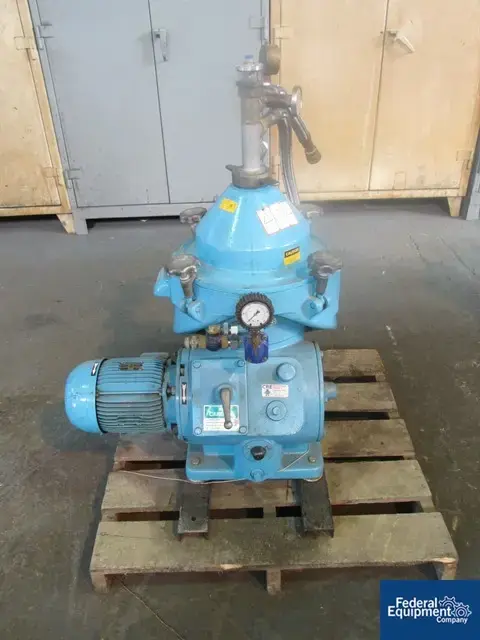 Used Alfa Laval Alfa Laval Desluger Centrifuge, Model MAPX 204TGT-24-60/4139-2, S/S Centrifuges Ohio US | Federal Equipment Company 12 #125948