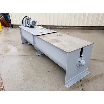 Used Stainless Steel Continuous Paddle Mixer