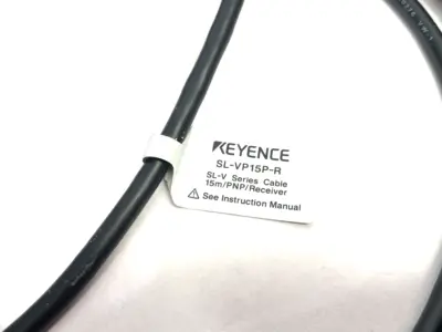 New | in-Stock KEYENCE Safety Light Curtain Connection Cable Single Ended 15-m, PNP Misc Electrical & Power Parts Michigan US | Maverick Industrial Sales #1456814