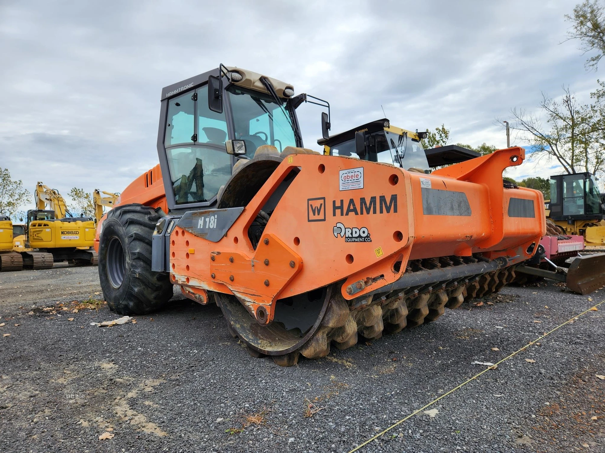 Used 2018 HAMM H18IP Single Drum Rollers New York US | Abele Tractor #1343142