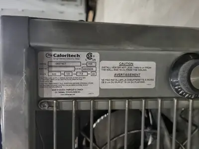 USED CALORITECH GE078CT