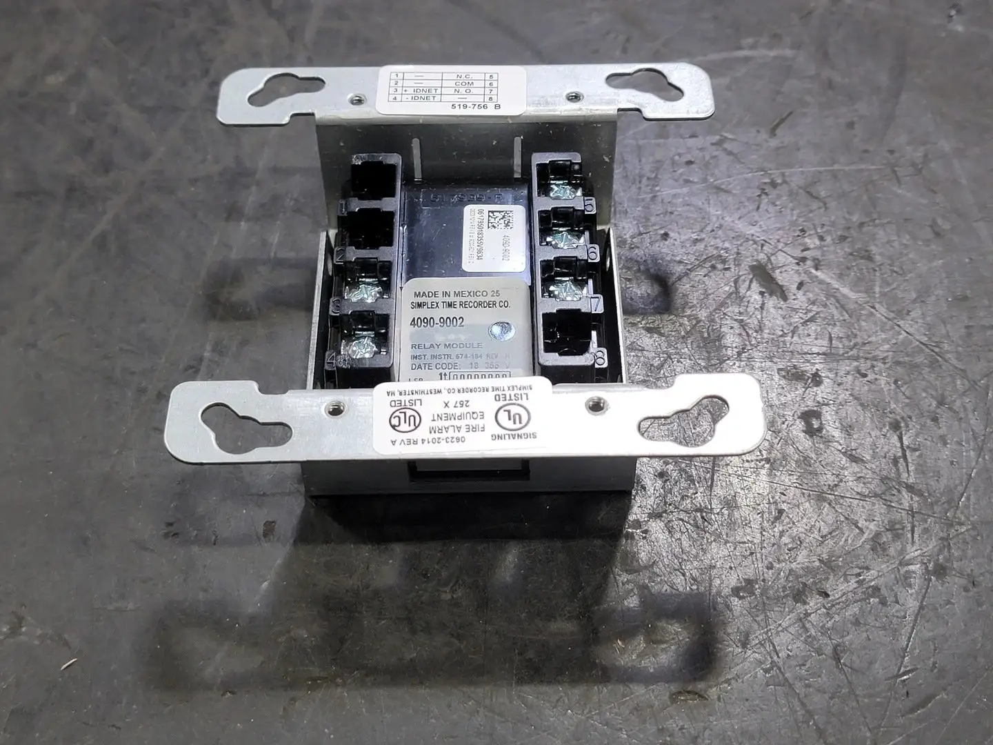 NEW SIMPLEX TIME RECORDER CO. 4090-9002