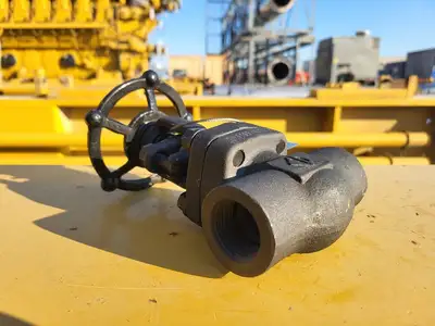1" Class 800 Gate Valve API 602