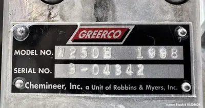 USED GREERCO W250H