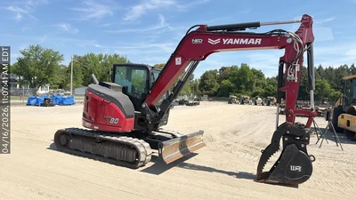 Used 2024 YANMAR VIO80-7 Crawler Excavators North Carolina US | National Equipment Dealers #1422356