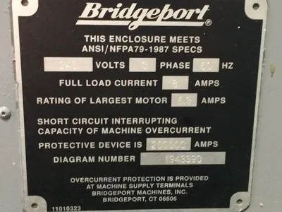 Used BRIDGEPORT EZ TRAK DX Vertical Mills Kentucky US | Machinery Central #549390