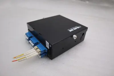 Black Box JPM398A JPM39 Series DIN Rail Mini Fiber Enclosure STOCK K-1118-A