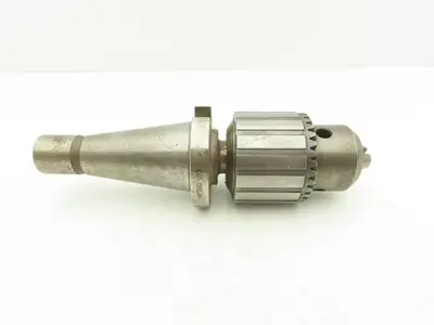 Accupro 65867830 Tapered Shank Keyed Drill Chuck 1/16-5/8" NMTB40 JT3