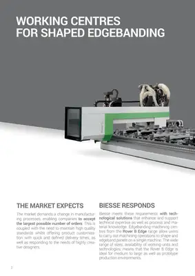 USED 2022 BIESSE ROVER B EDGE 1967