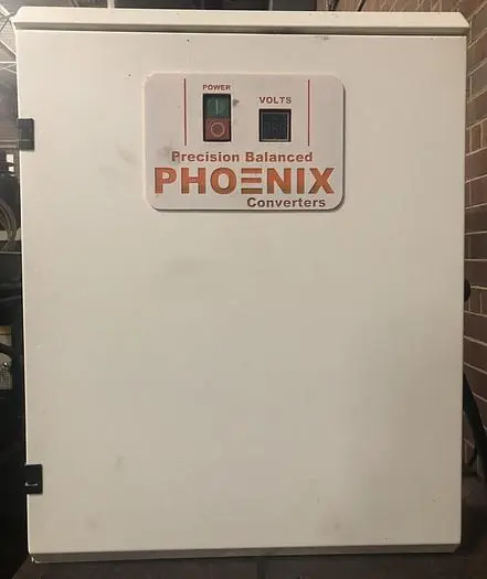 Used PHOENIX 40 HP, 208-230/460, 3-PHASE ROTARY PHASE CONVERTER Phase Converters | Pruitt Machinery #716166
