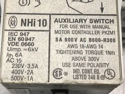 USED MOELLER PKZM1-4-Q003