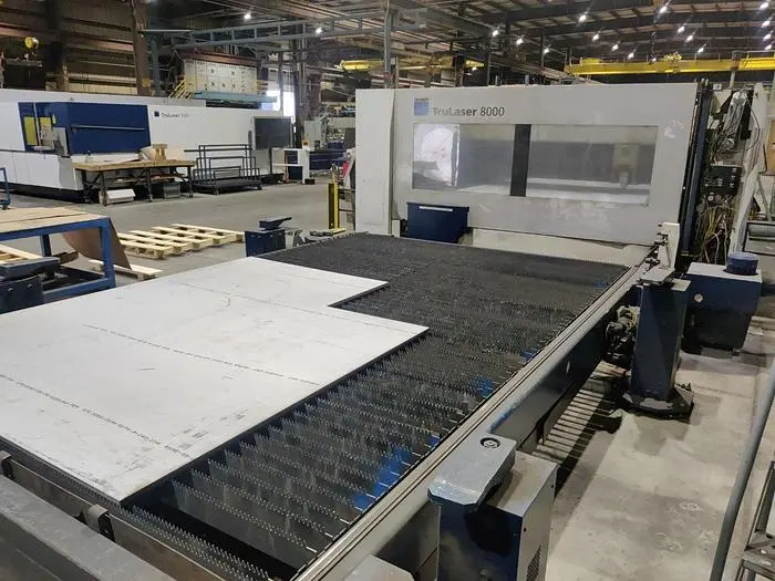 Used TRUMPF TRULASER 8000 Laser Cutters Michigan US | MANUFACTURING SOLUTIONS #300968