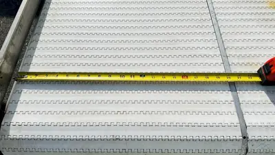 USED BURFORD SO72846 S.S. ACCUMULATION TABLE W/ 2-MOTORS