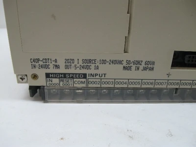 USED OMRON C40P-CDT1-A