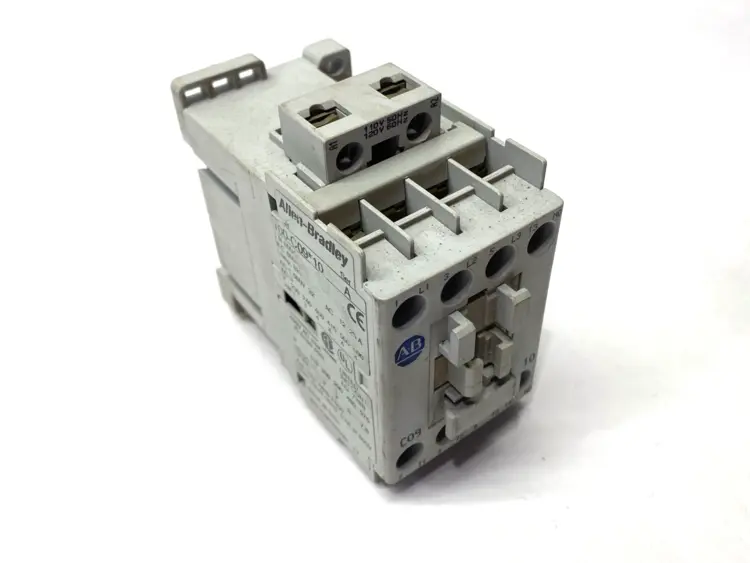 Used ALLEN-BRADLEY IEC CONTACTOR 3-POLE 9A 120V PLC Contactors | Maverick Industrial Sales #1105384