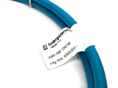 USED LUMBERG ETHERNET CORDSET M12 8-PIN TO RJ45
