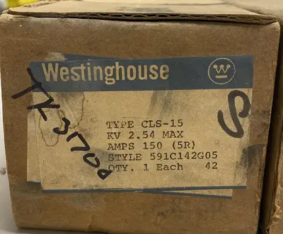 New | in-Stock WESTINGHOUSE 591C142G05 Miscellaneous Equipment (Electrical & Power) | Surplus Asset Holdings #1188234