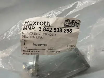 New | in-Stock BOSCH REXROTH CONVEYOR TRANSITION SECTION LINK Conveyor Parts | Maverick Industrial Sales #1108810