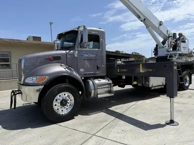 Used 2016 PETERBILT 348 Truck-Mounted Cranes California US | Ben Kaplan Equipment #1344145
