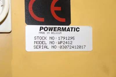 USED POWERMATIC WP2412