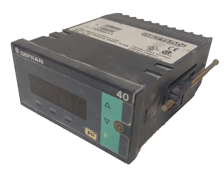 Used GEFRAN 40B-96-4-10-RR-R-3-1-000 Industrial Controls Kentucky US | Edwards Industrial Repair #1017846
