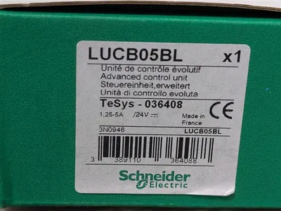 Schneider Electric LUCB05BL TeSys 036408 Advanced Control Unit New NIB
