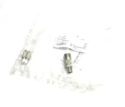 New | in-Stock Lumberg Automation Field Attachable M12 8-pin Connector 934637032 Electrical Fittings Michigan US | Maverick Industrial Sales #1391303