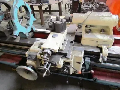 Schaerer Engine Lathe, 28" x 192", 22" SOCS, 1100 rpm, ID17263
