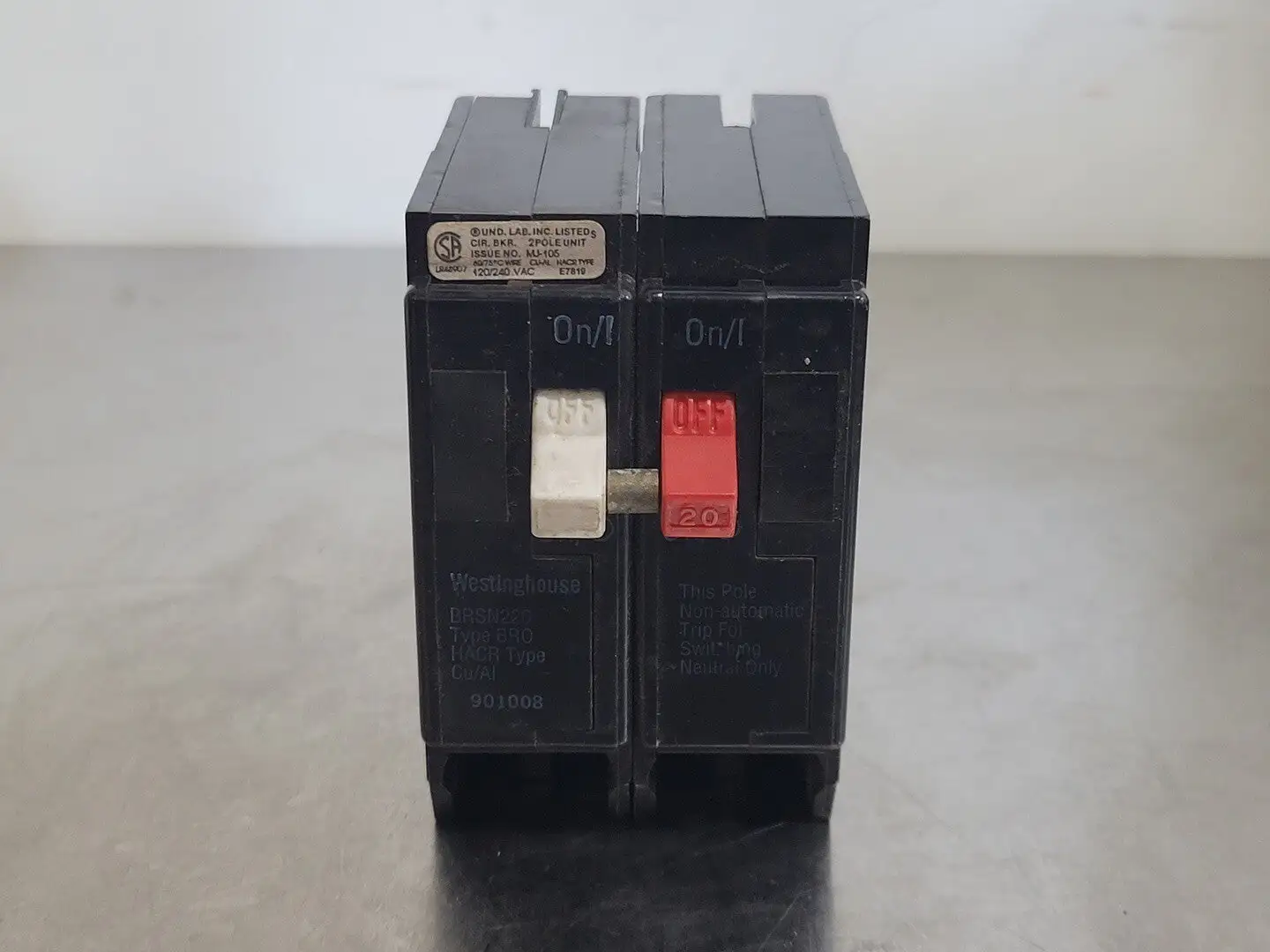 USED WESTINGHOUSE BRO220