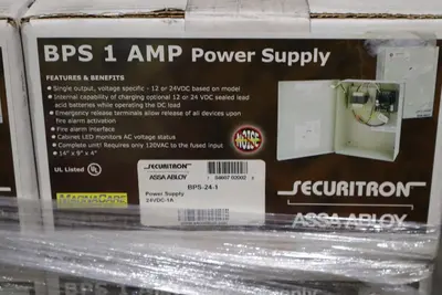 ASSA SECURITRON ABLO SEC-BPS-12-1 POWER SUPPLYS | Levy Recovery Group (8)