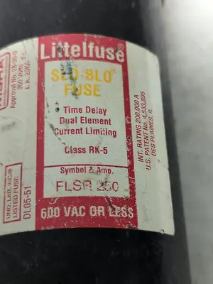 New | in-Stock LITTELFUSE FLSR-250 Miscellaneous Equipment (Electrical & Power) | Surplus Asset Holdings #1198209