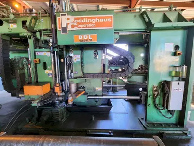 PEDDINGHAUS BDL-1250/9B BEAM LINE WITH MEBA 1270GP SAW