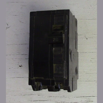 Square D 2 Pole 20 Amp Bolt-on Breaker