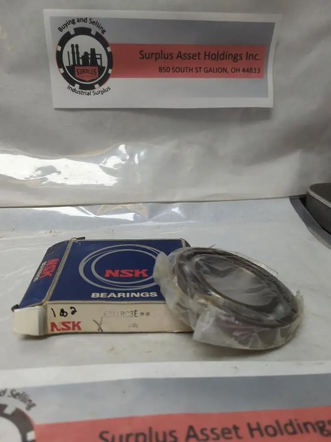 New | in-Stock NSK 6211RC3E Bearings | Surplus Asset Holdings #1200411